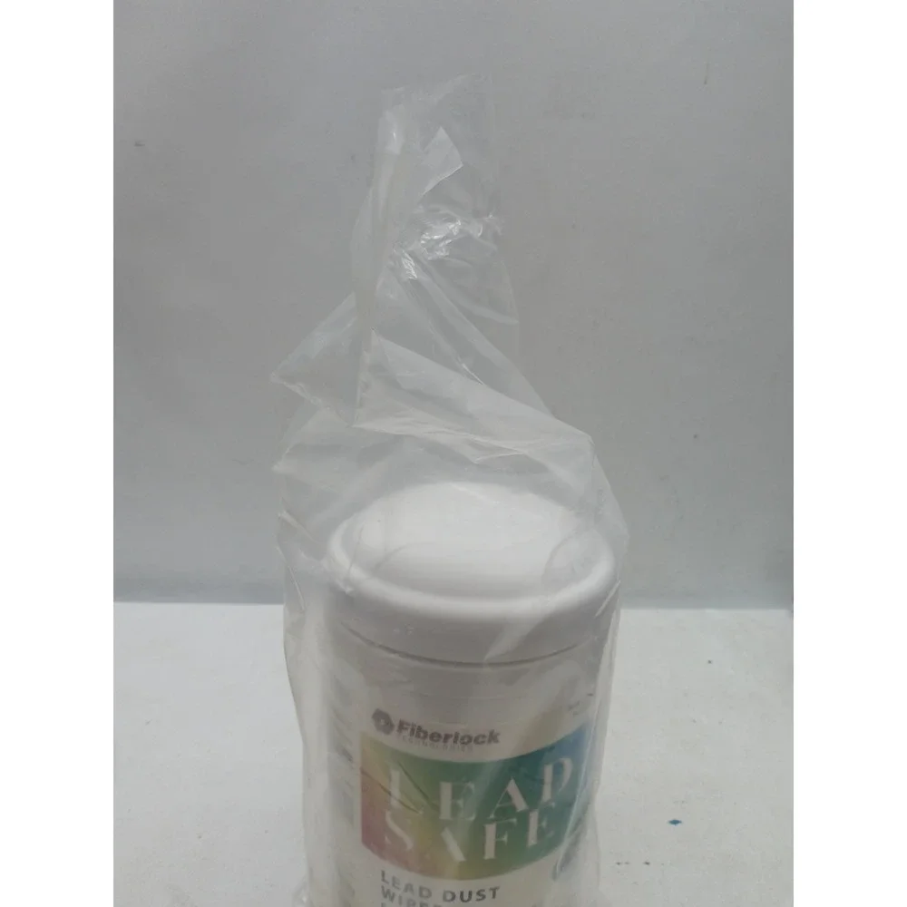 Fiberlock‎ Lead Safe Dust Cloths, 90 Wipes [SEALED]